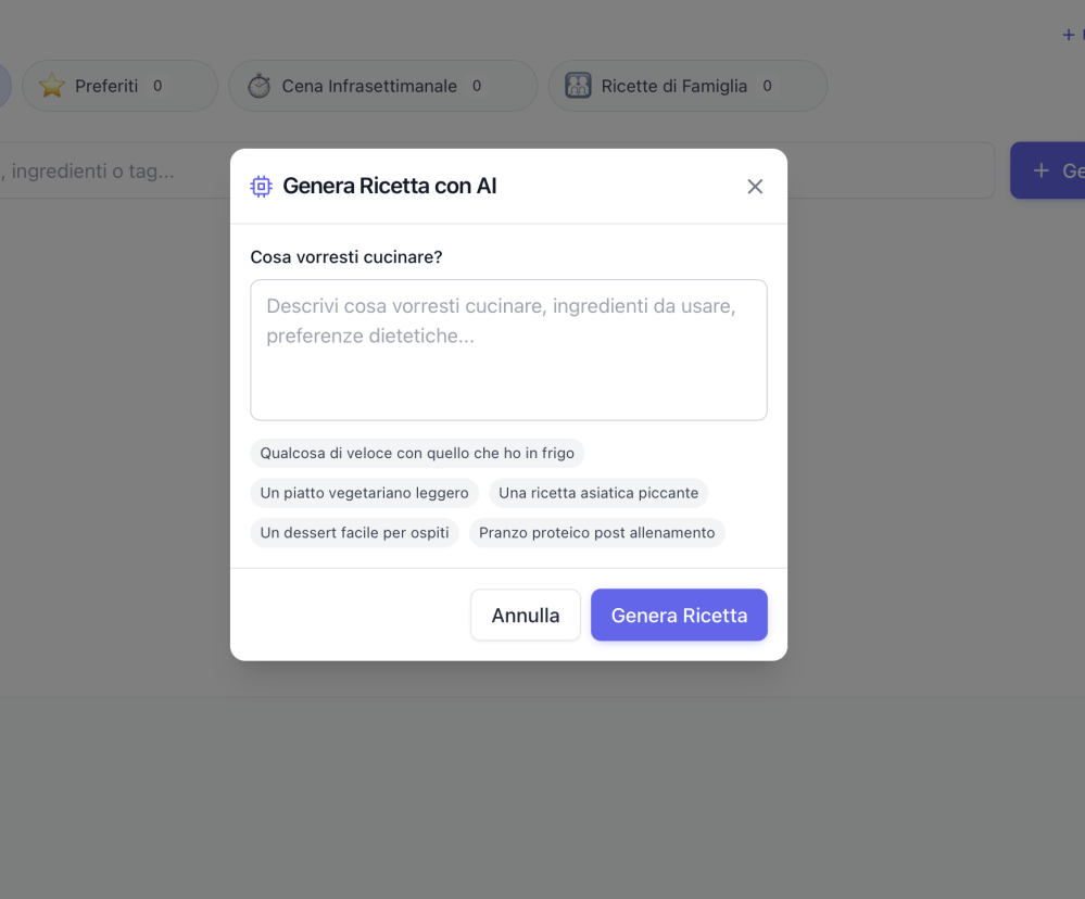 Frigo virtuale con monitoraggio scadenze